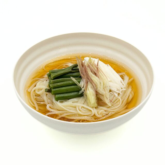 稲庭うどんレシピ！『春の冷かけうどん』